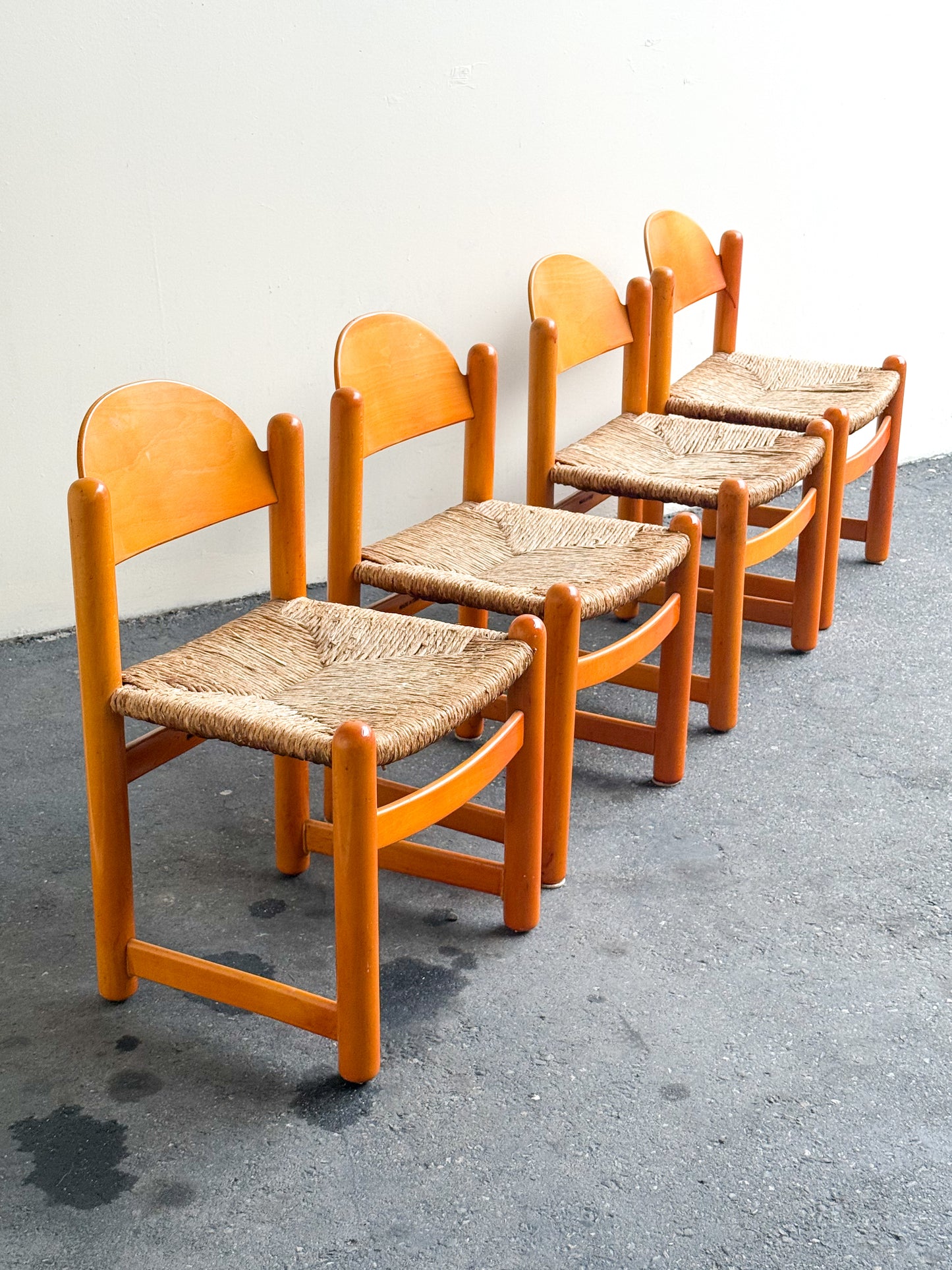 Set of four Padova chairs by Hank Lowenstein