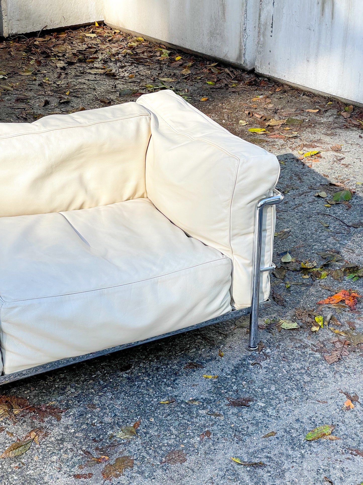 LC3 Grand Confort 3 Seat Sofa by Corbusier, Jeanneret and Perriand for Cassina, 2000s