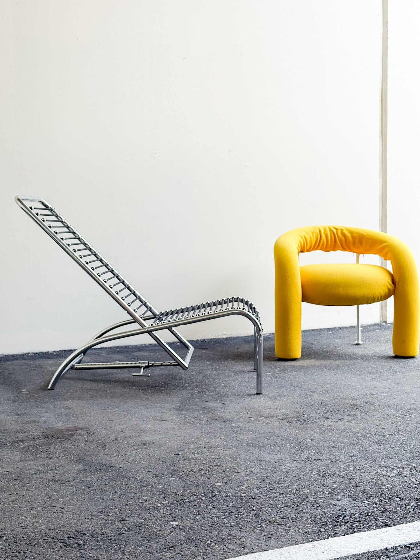 Tube Chair by Anna and Carlo Bartoli for Rossi di Albizzate