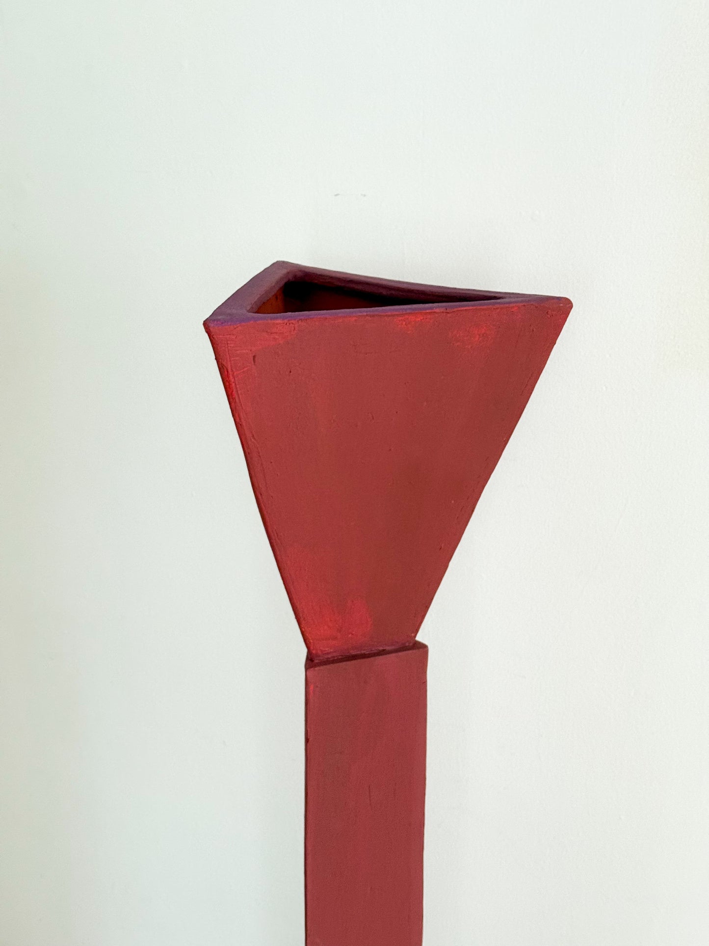 Monumental totem by Sally Michener