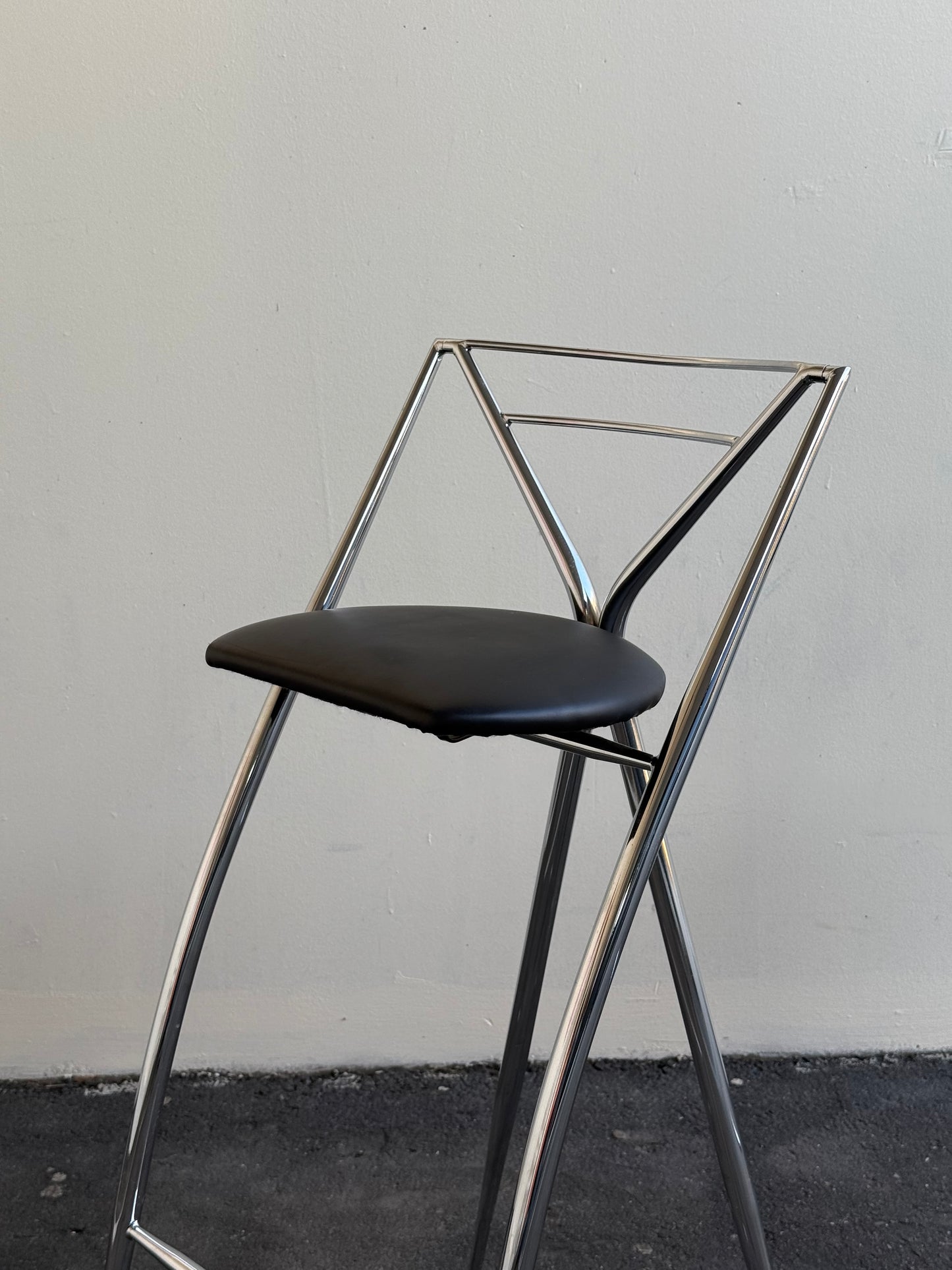 Pair of Cinderella folding stools by Hiroyuki Yamakado