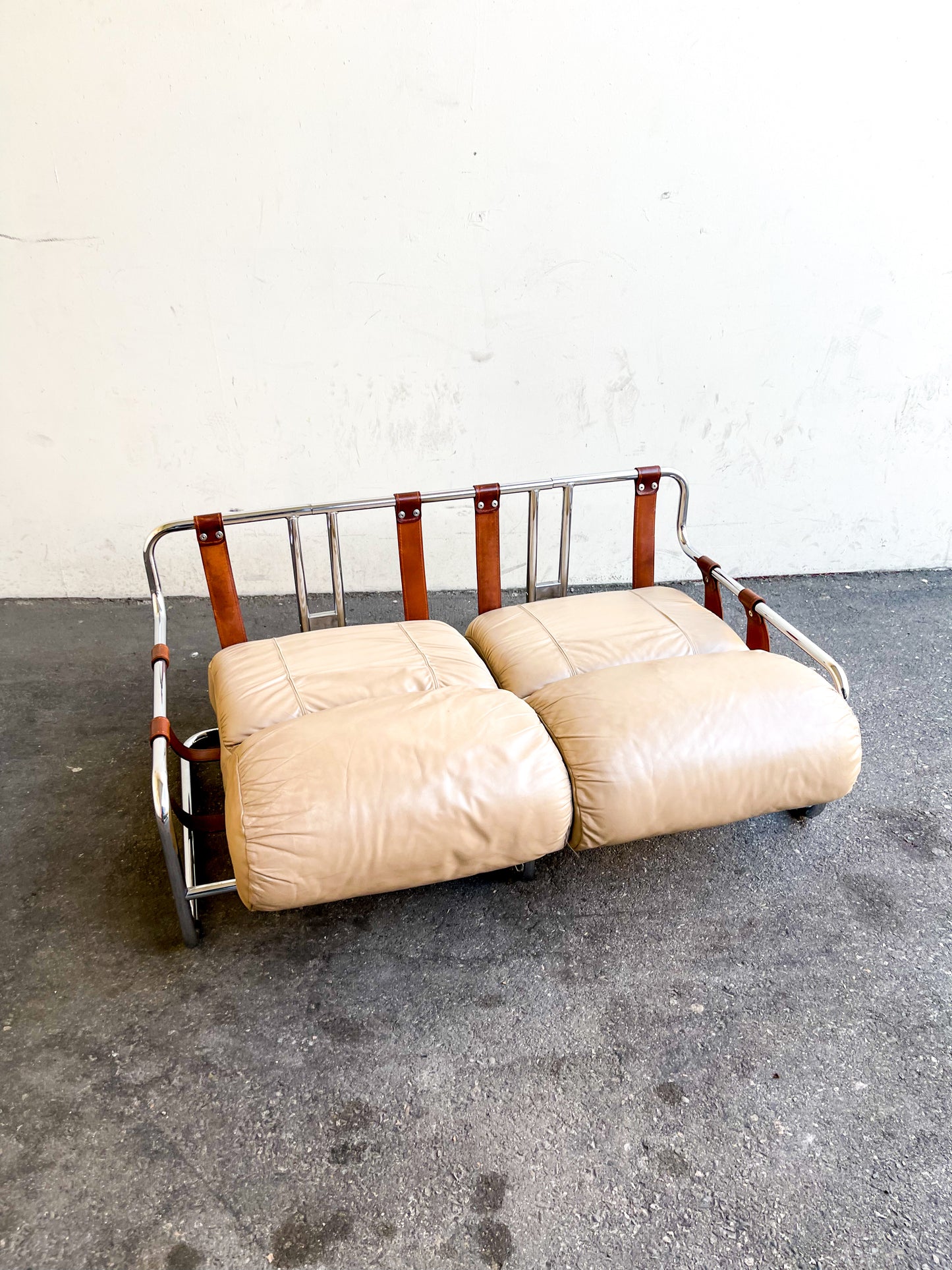 Tucroma Loveseat by Guido Faleschini for i4 Mariani, 1975