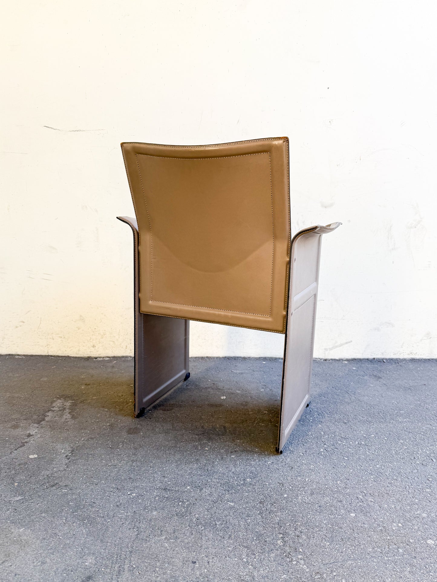 Korium Armchair by Tito Agnoli for Matteo Grassi, 1980s.