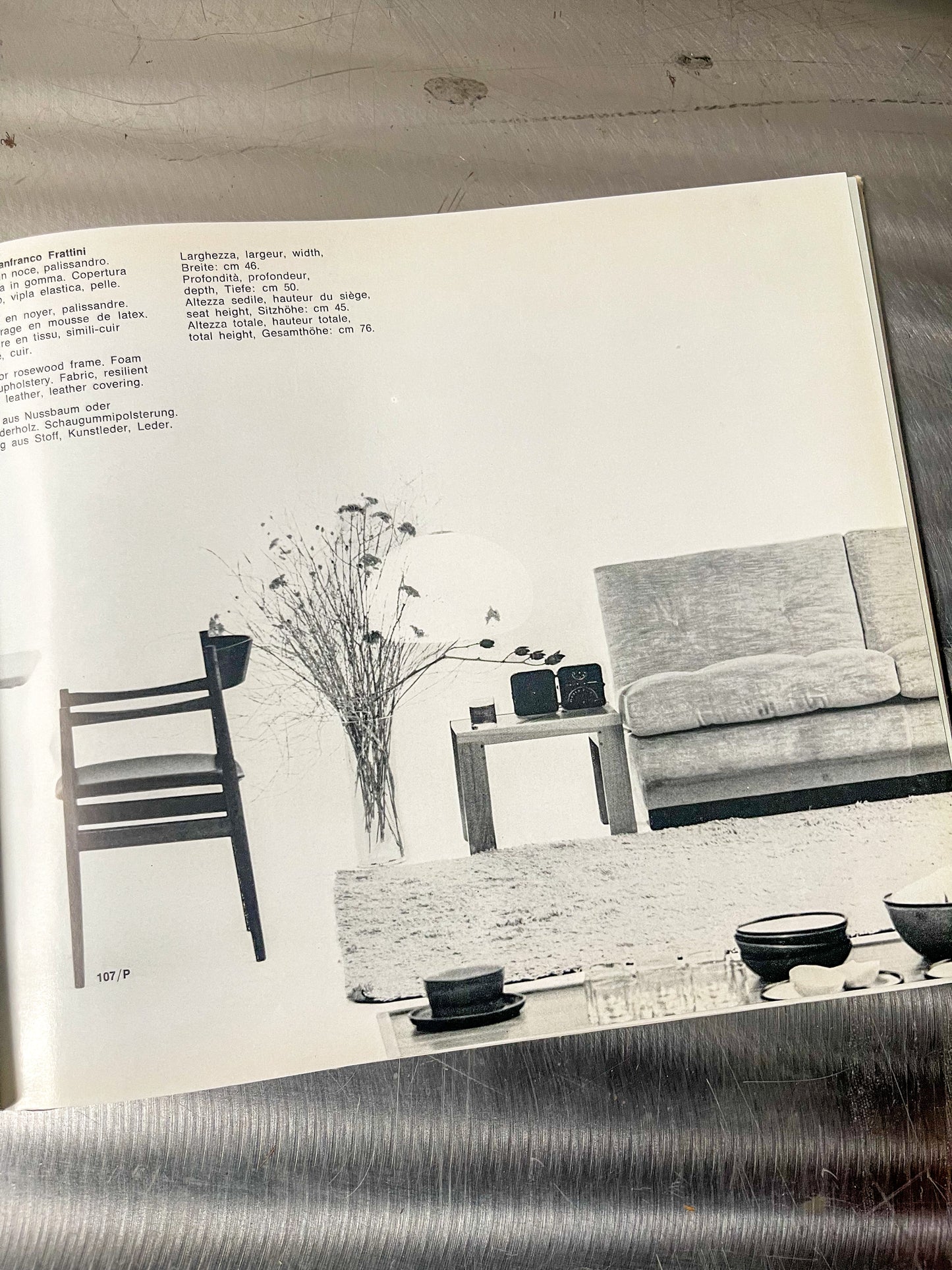 Figli di Amedeo Cassina, Italy, 1967