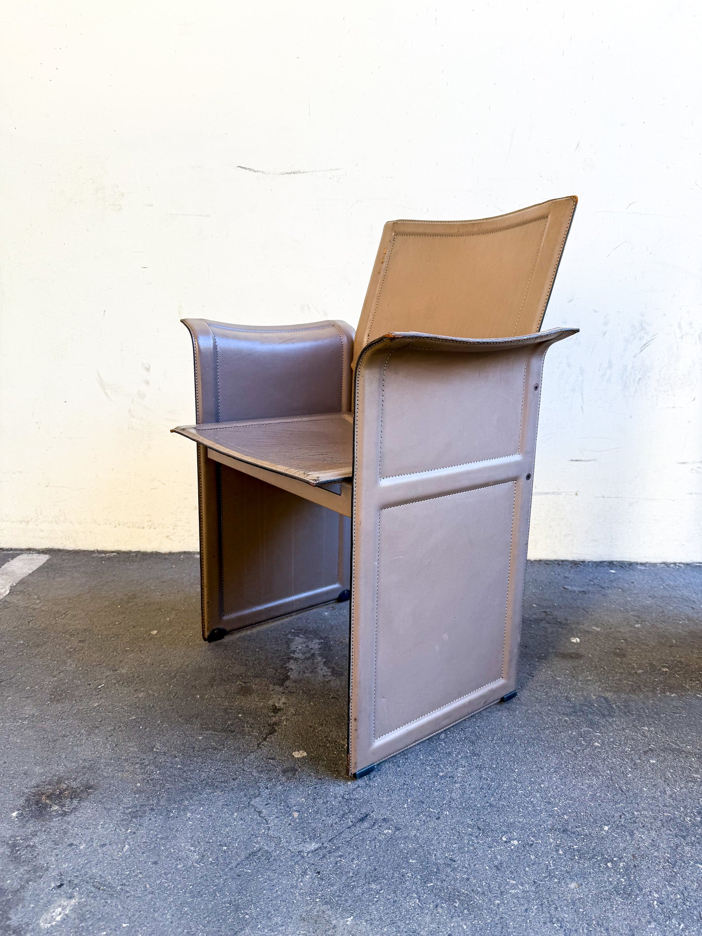 Korium Armchair by Tito Agnoli for Matteo Grassi, 1980s.