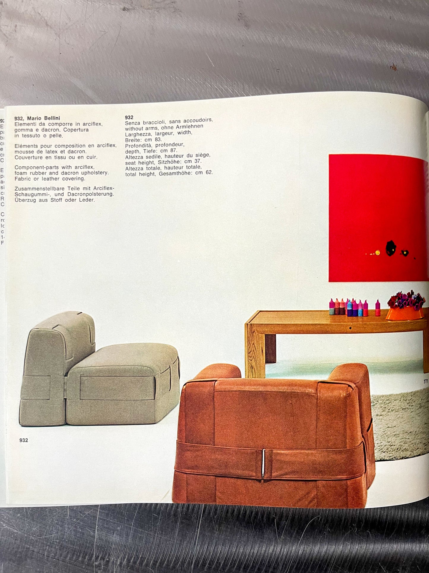 Figli di Amedeo Cassina, Italy, 1967