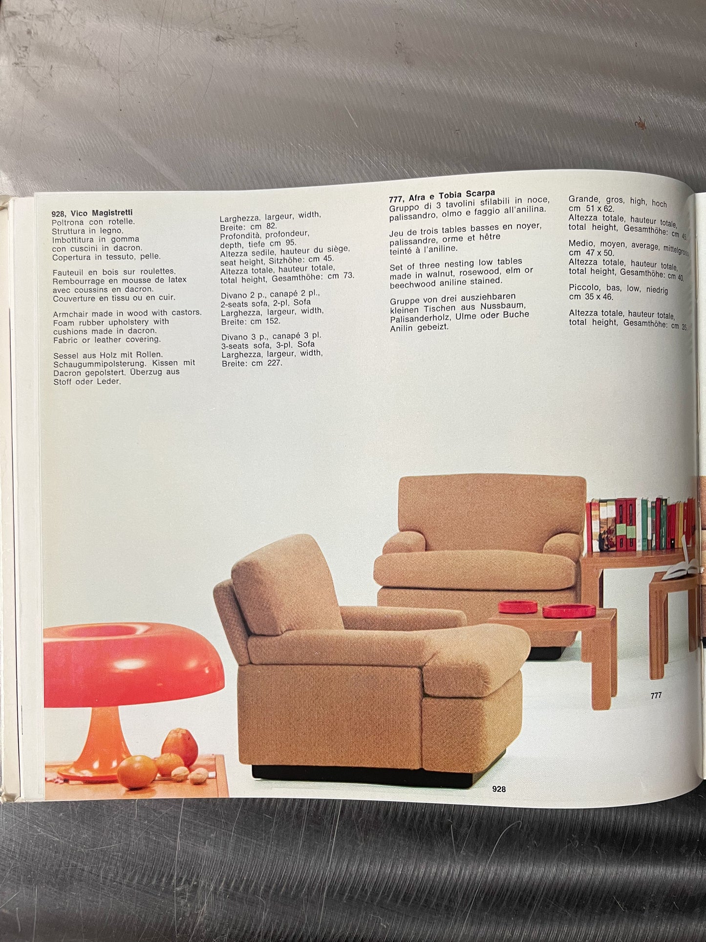 Figli di Amedeo Cassina, Italy, 1967