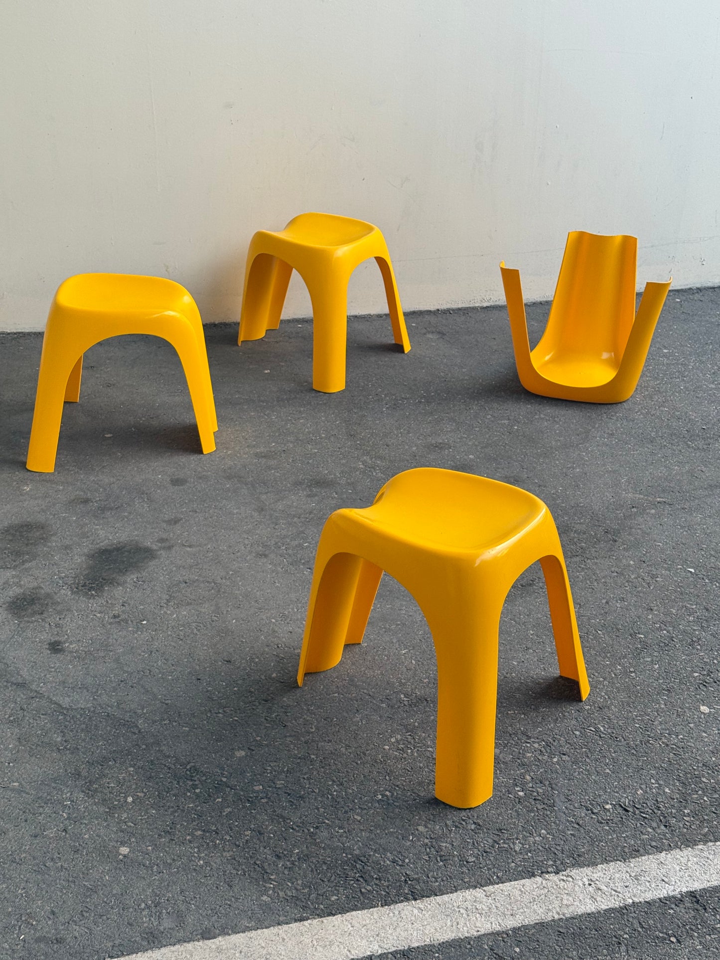 Stacki stools by Giorgina Castiglioni for Vastill, Canada.