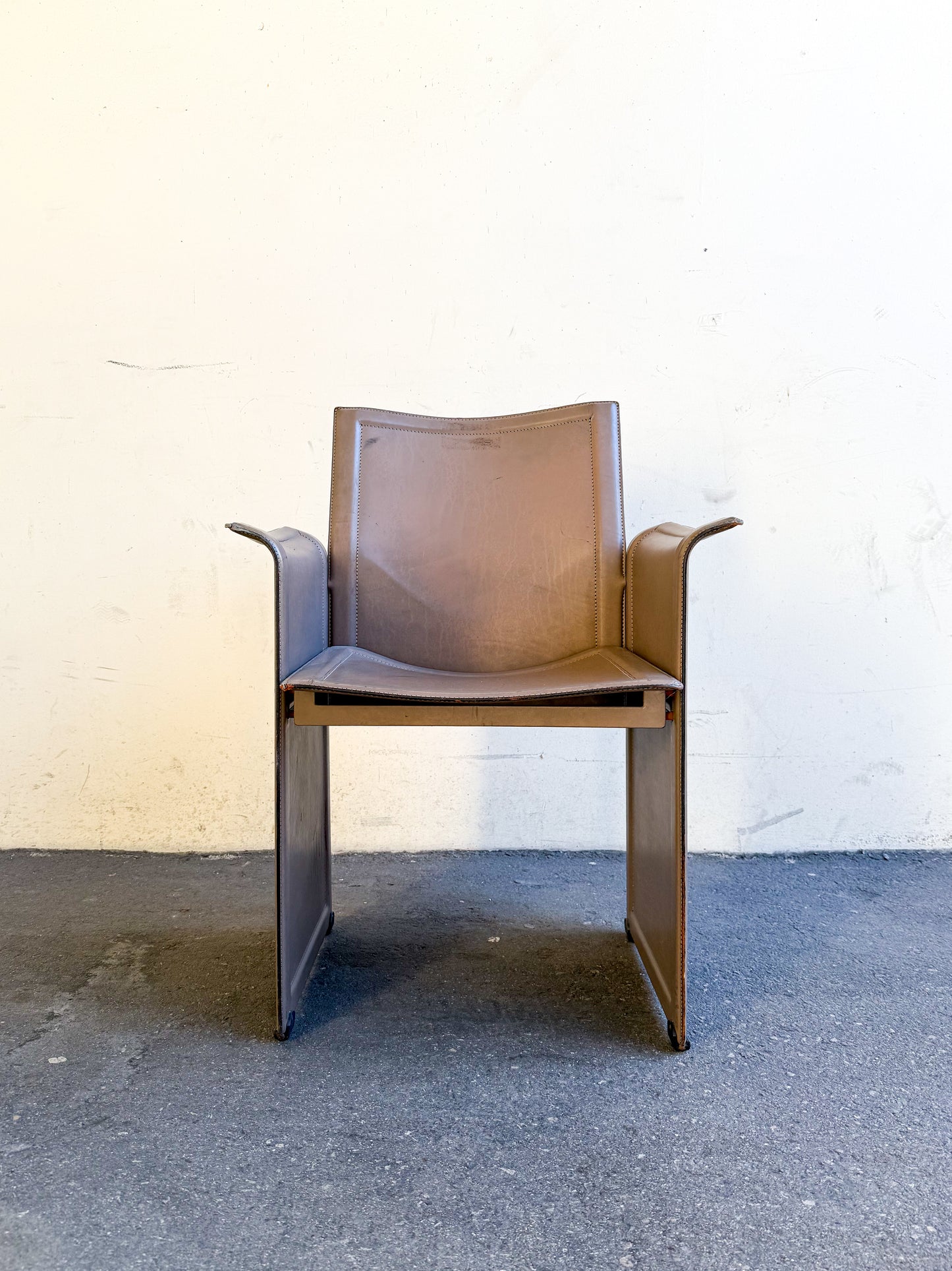Korium Armchair by Tito Agnoli for Matteo Grassi, 1980s.