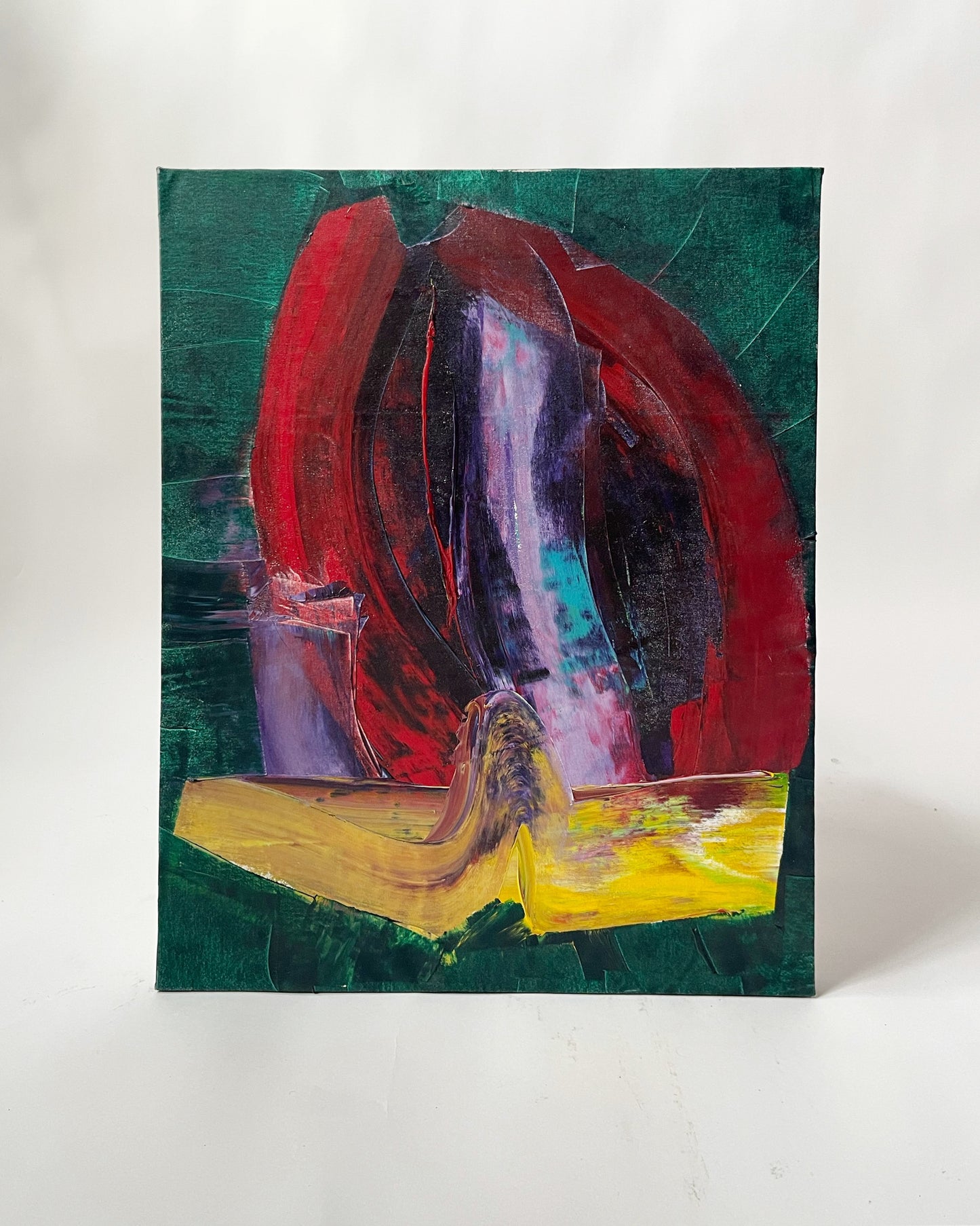 "Untitled", oil on canvas by Lutz Haufschild, 1990's