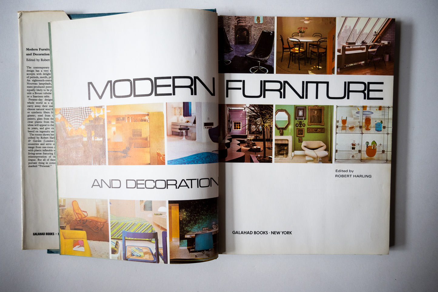 Modern Furniture and Decoration , Harling, 1971