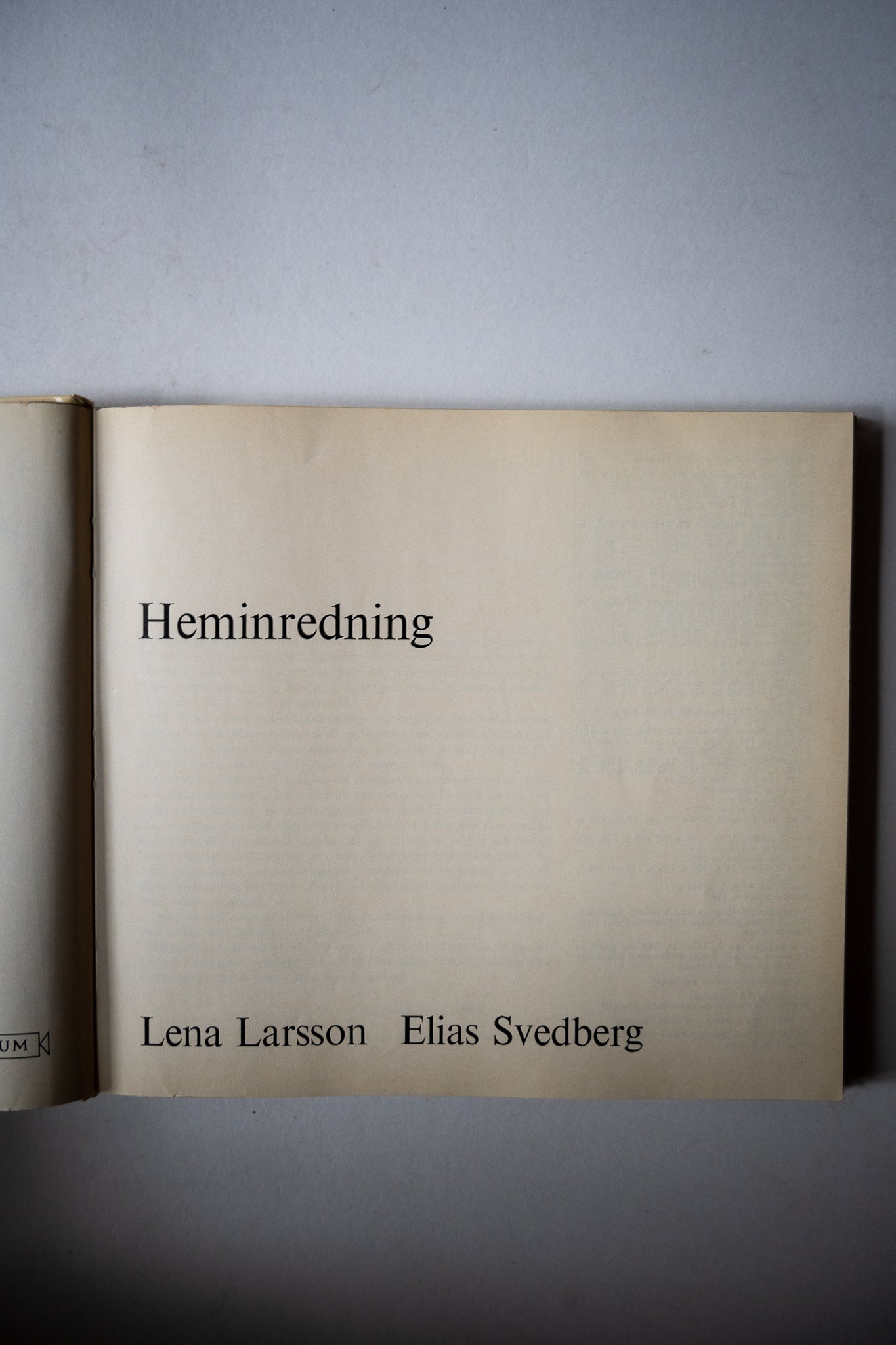 Heminredning, Larsson/ Svedberg, 1965