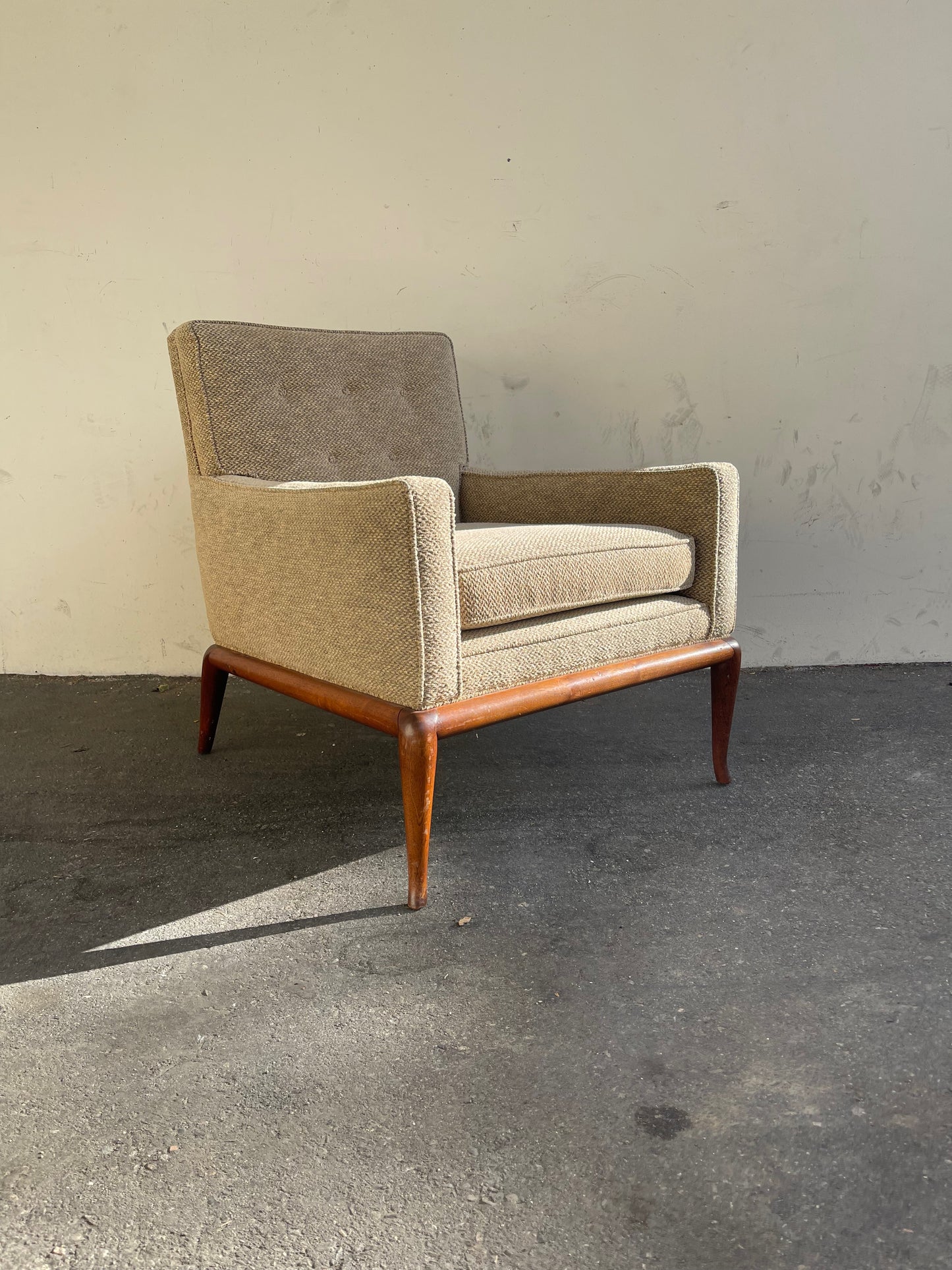 Pair of T.H. Robsjohn-Gibbings for Widdicomb Club Chairs, 1950s