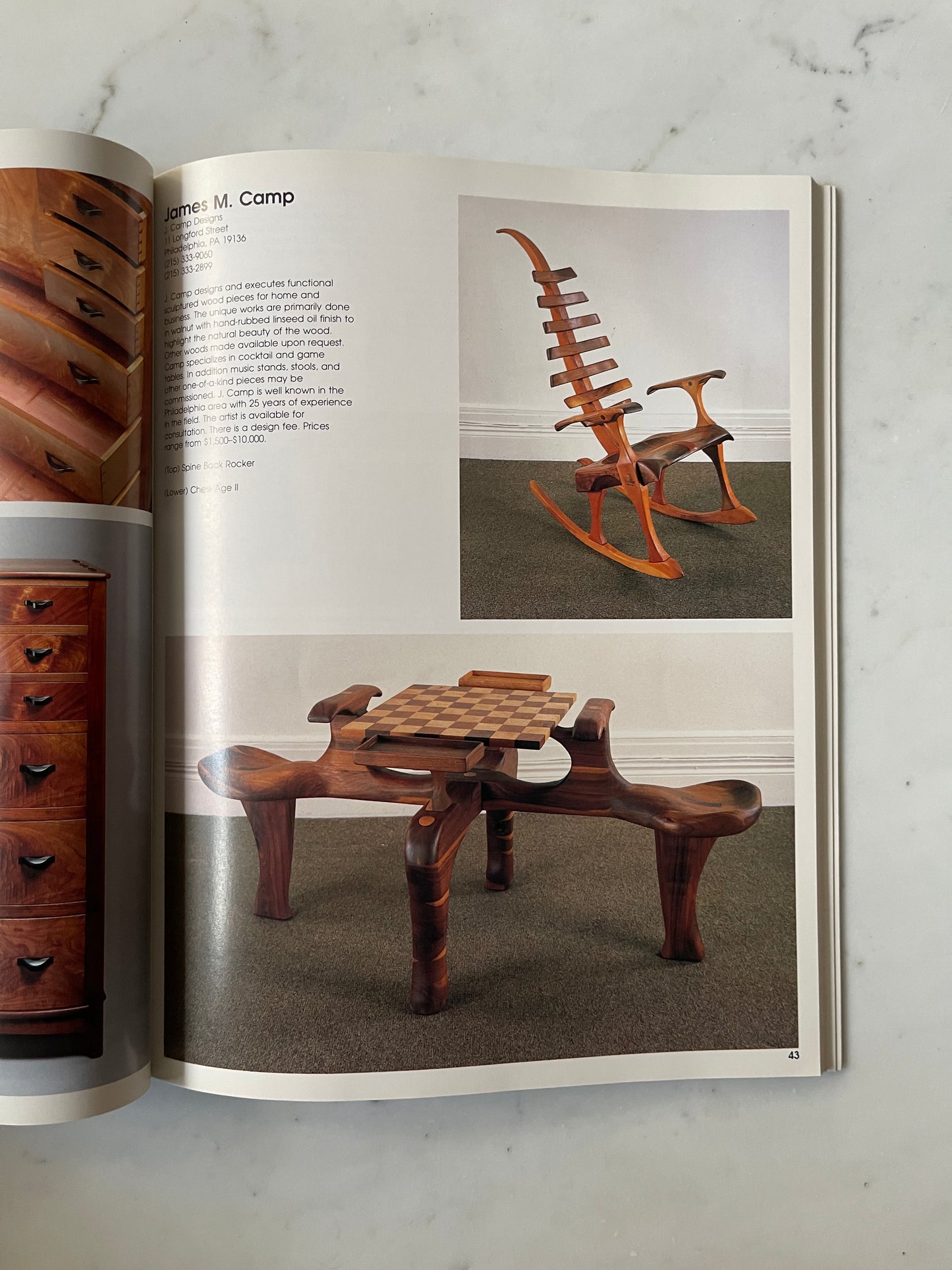Creative Designs in Furniture, Kraus Sikes Inc., 1991