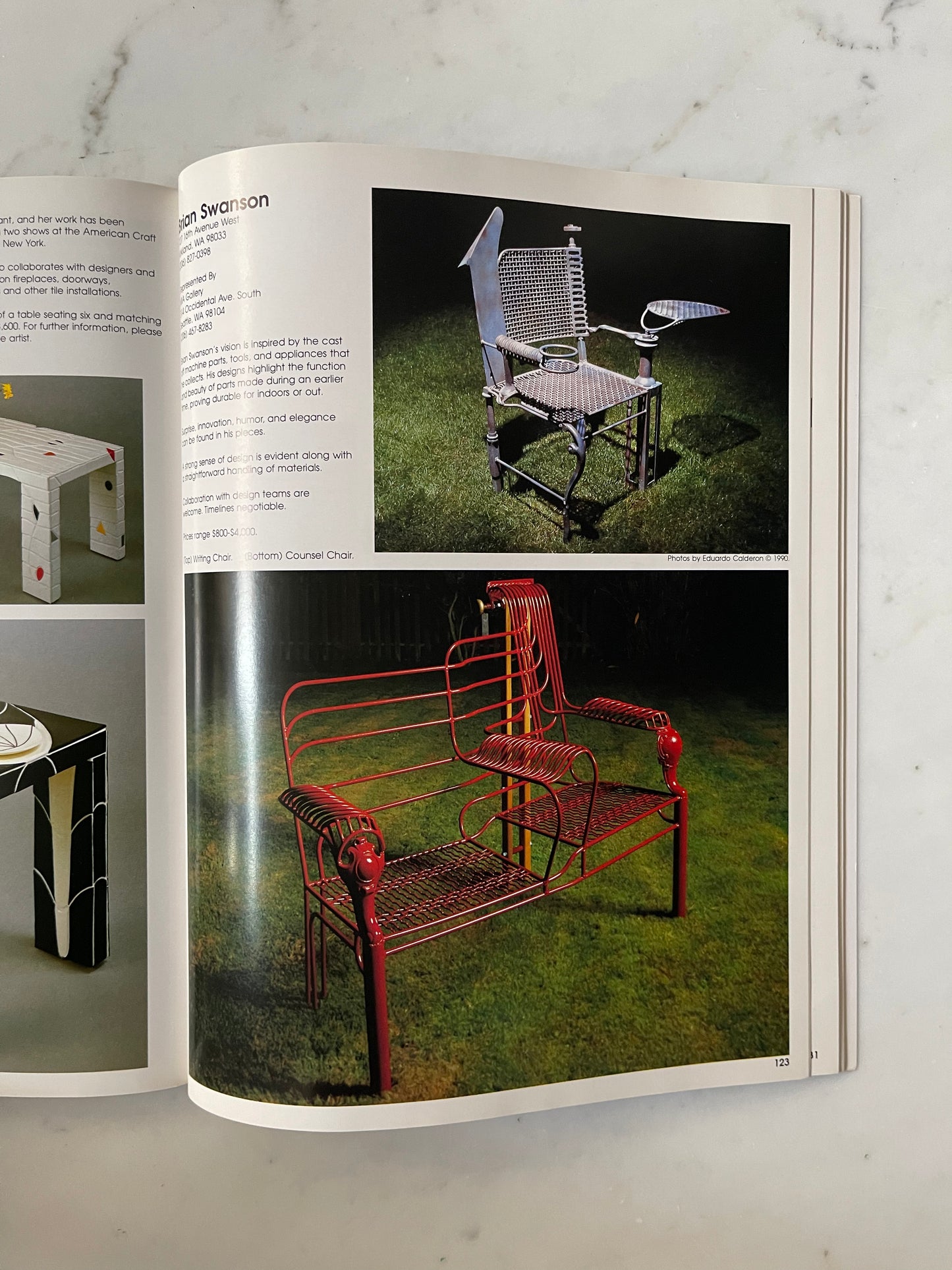 Creative Designs in Furniture, Kraus Sikes Inc., 1991