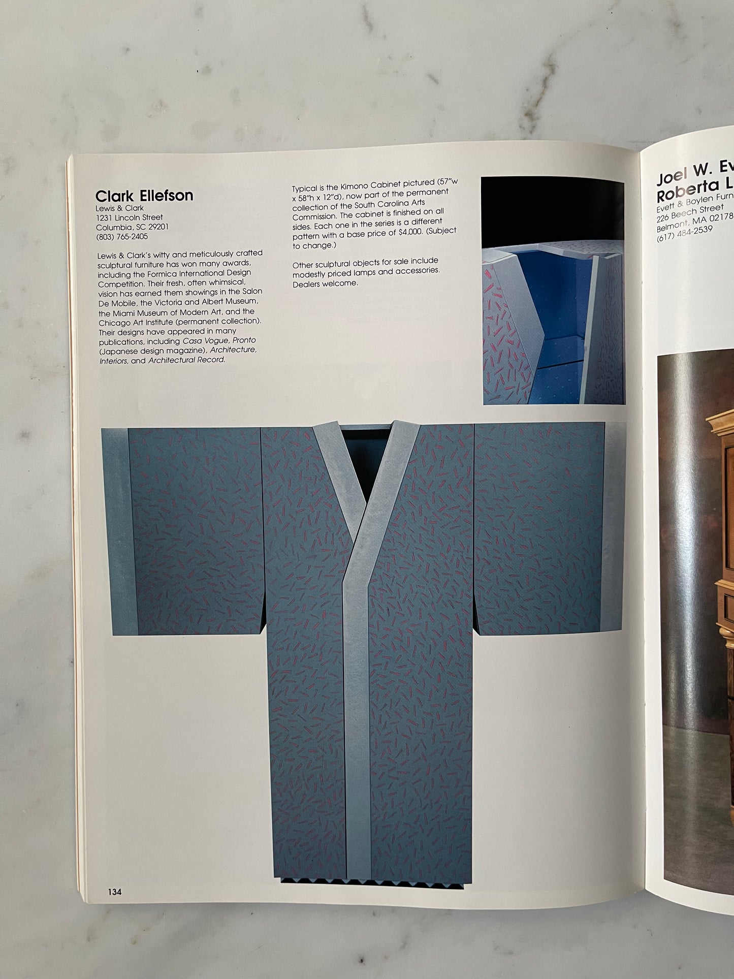 Creative Designs in Furniture, Kraus Sikes Inc., 1991