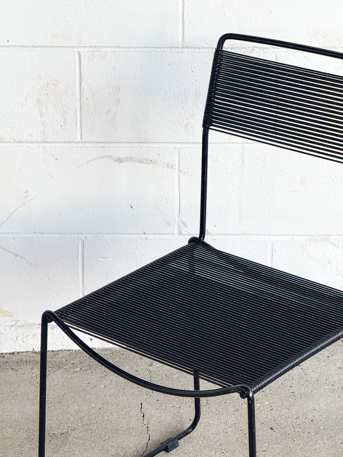 Pair of Spaghetti chairs by Giandomenico Belotti for Alias