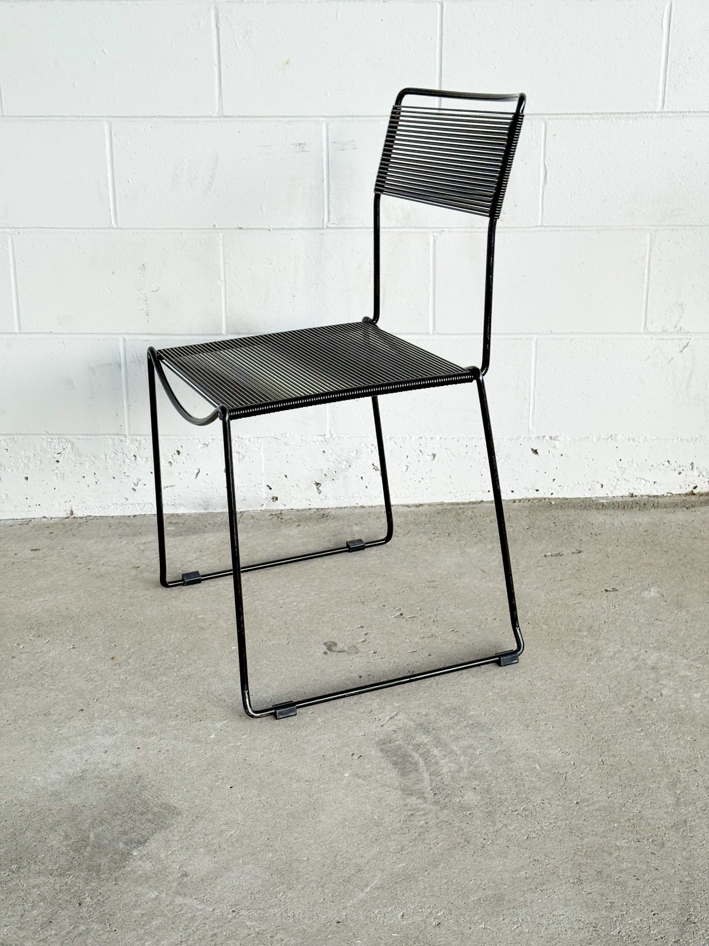 Pair of Spaghetti chairs by Giandomenico Belotti for Alias