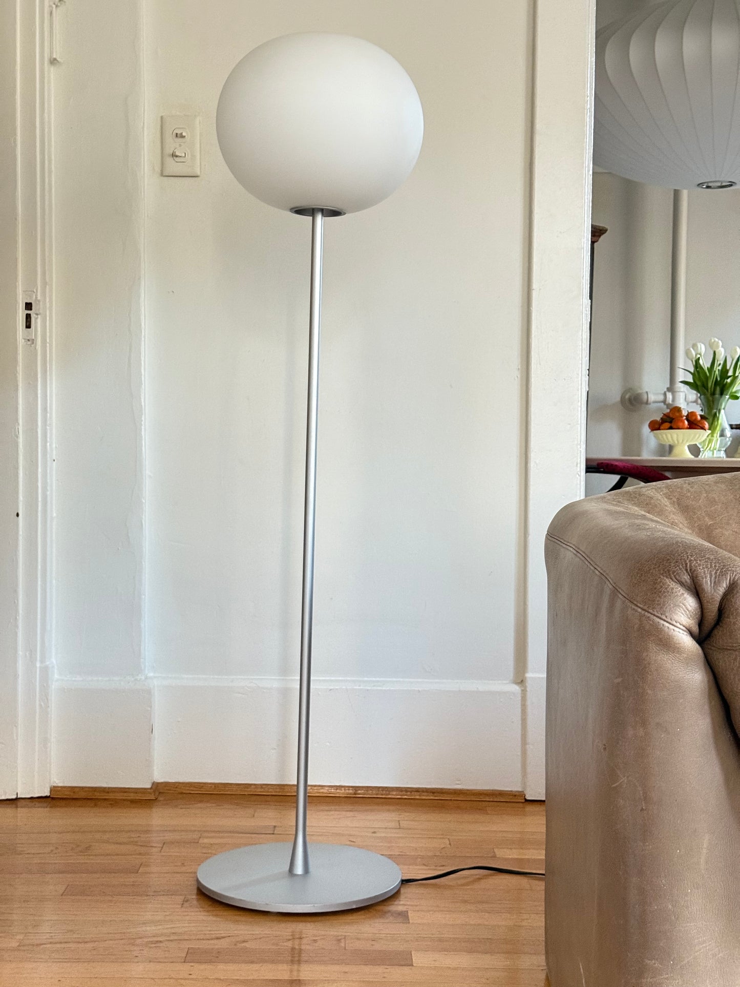 Glo- Ball Floor Lamp By Jasper Morrison for Flos