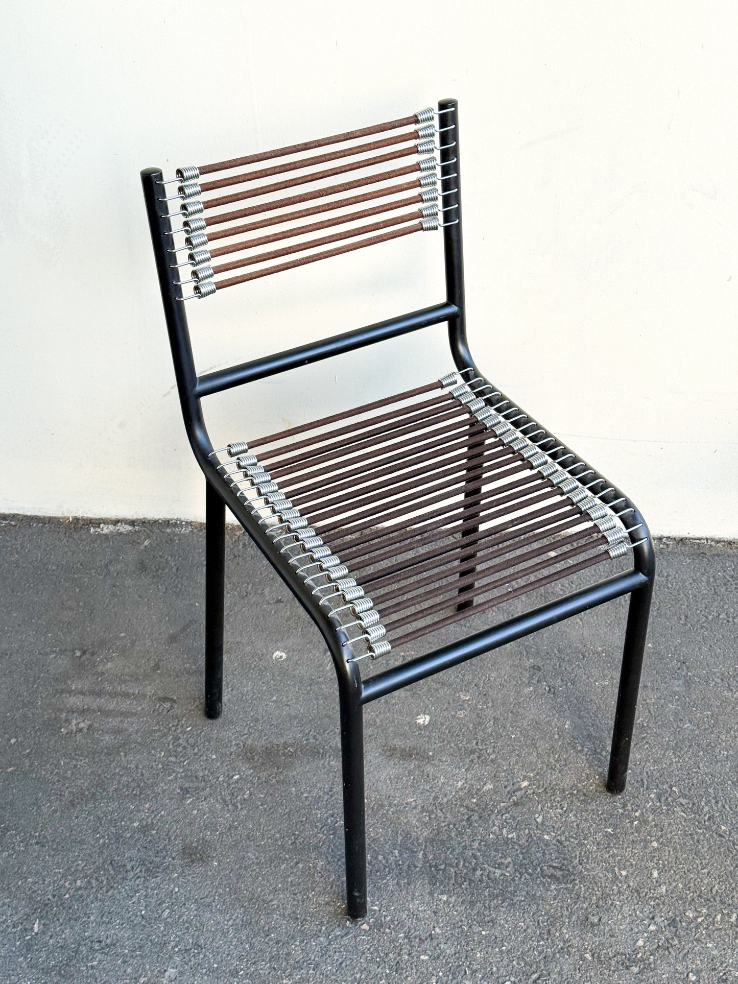 Pair of Sandows chairs by René Herbst for Ecart