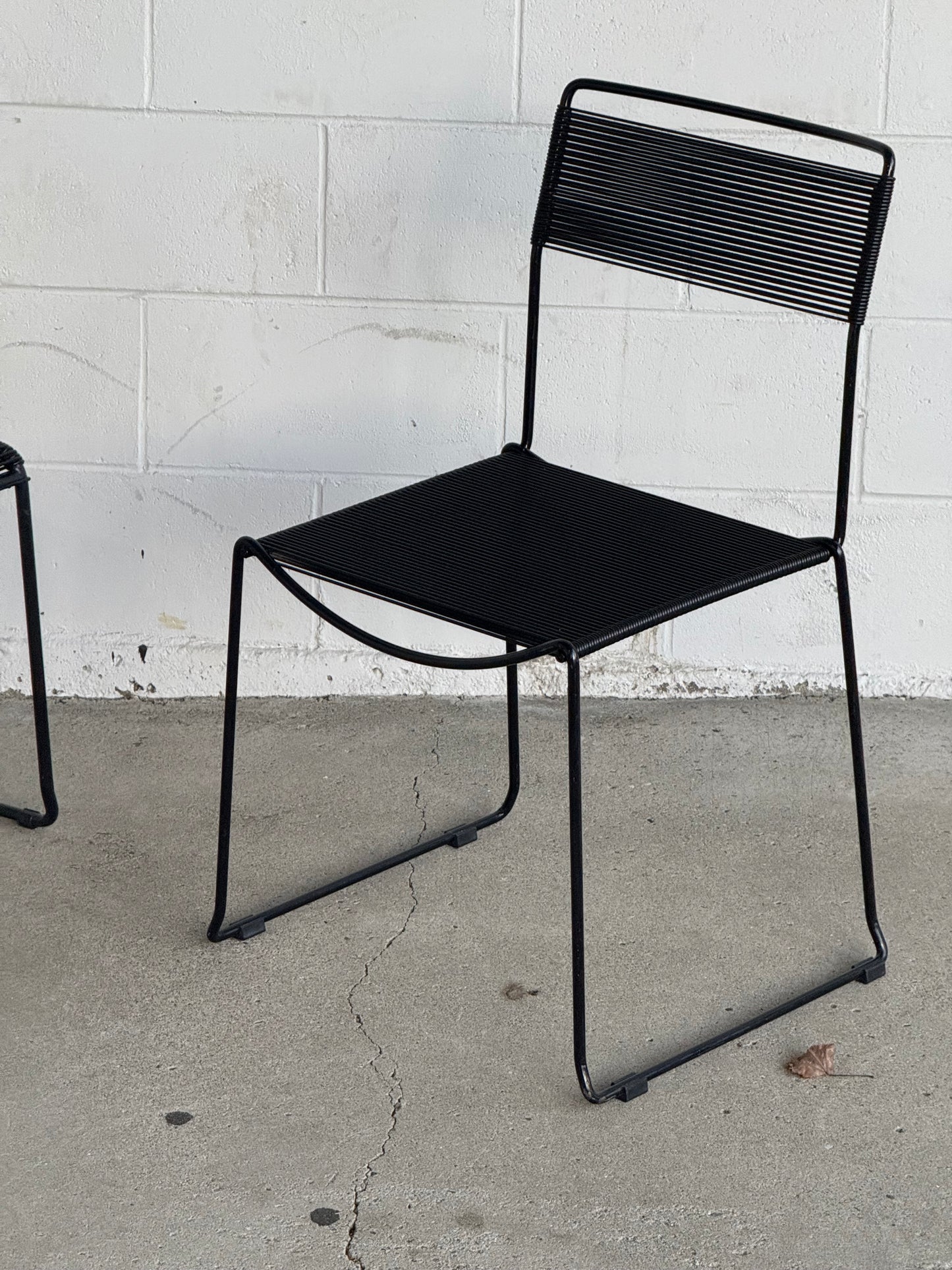 Pair of Spaghetti chairs by Giandomenico Belotti for Alias