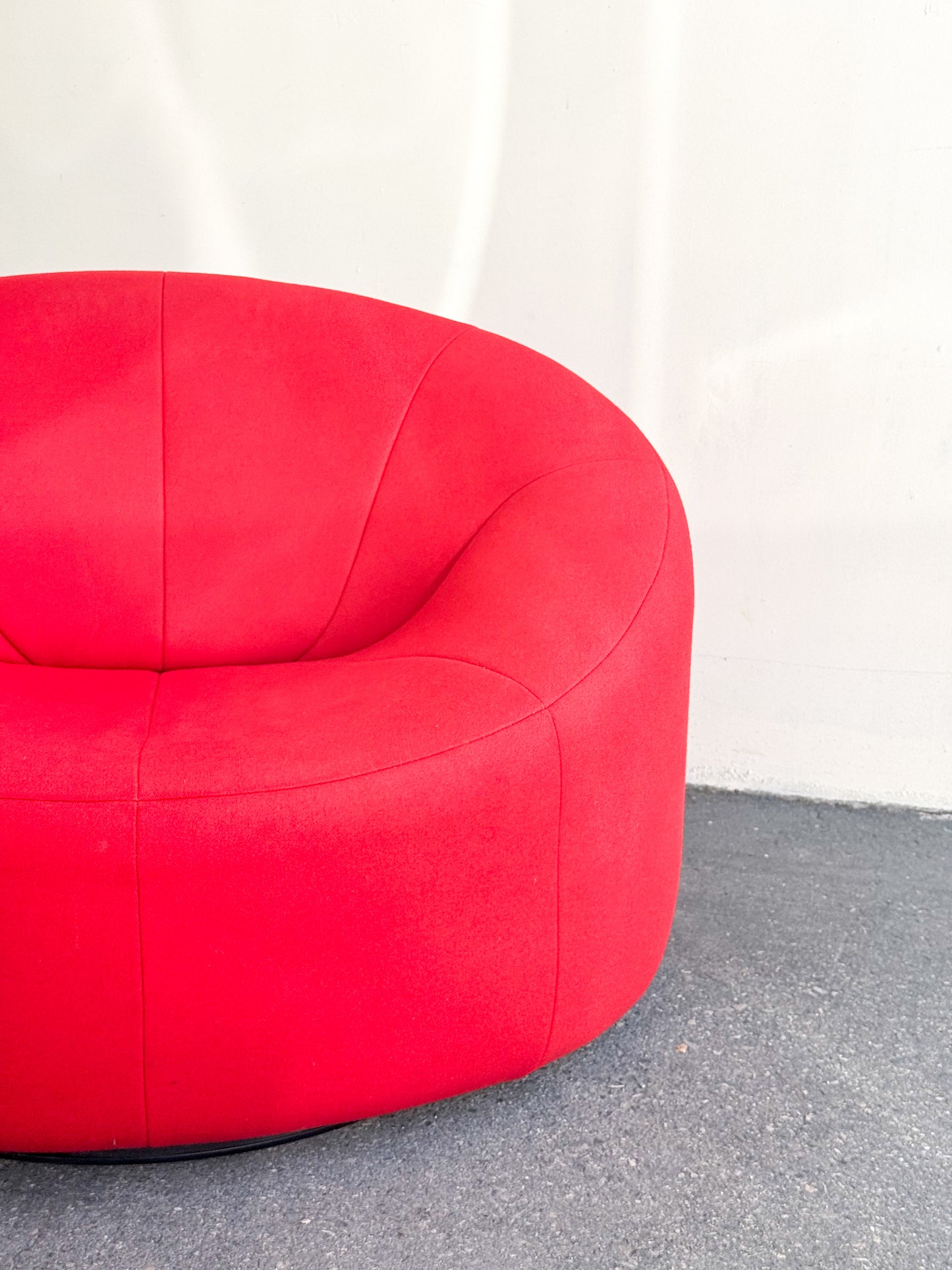Pumpkin chair & Ottoman by Pierre Paulin for Ligne Roset