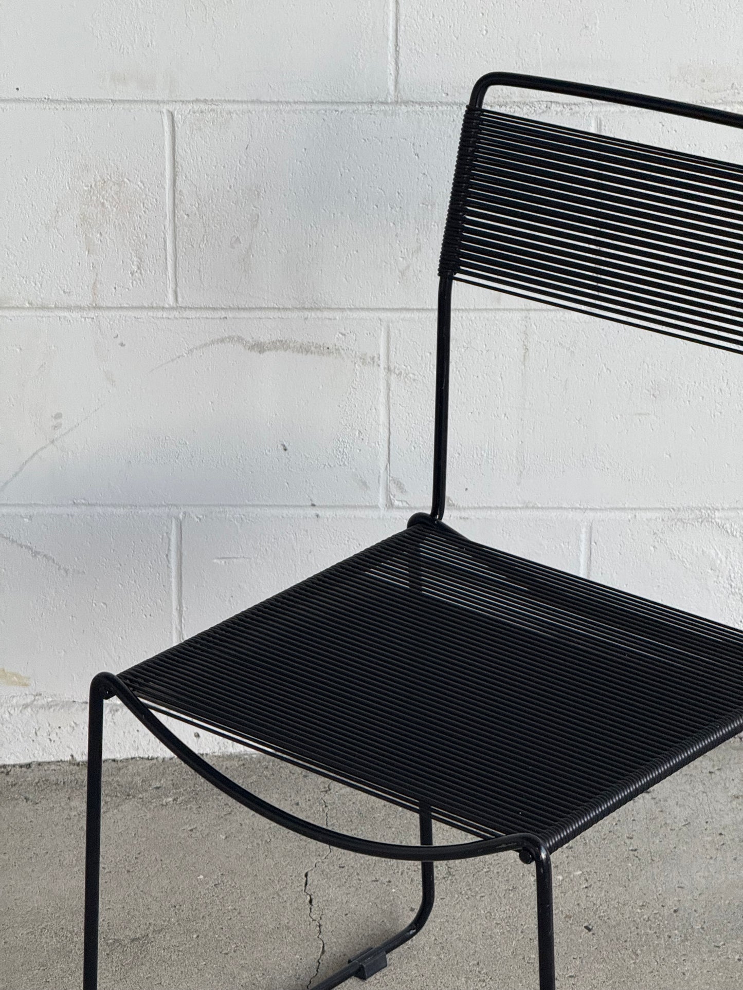 Pair of Spaghetti chairs by Giandomenico Belotti for Alias